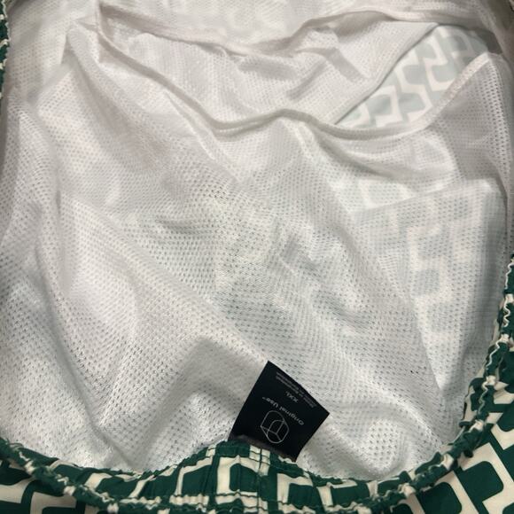 Original Use 7” Swim Trunks Geo Print Green Men’s XXL - Picture 7 of 7